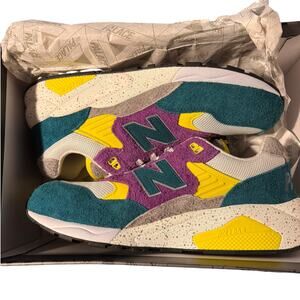 New Balance Palace 580 Violet Green Purple MT580PC2 Retro Low Top Sneakers 11.5